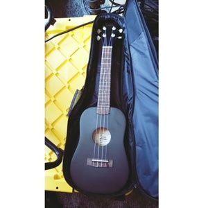 Ukulele and boho carrying bag